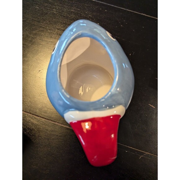 Beach Bum Berry Sippin Santa Santa Shark Ceramic Tiki Mug 2023 New In Box - Picture 6 of 15